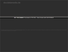 Tablet Screenshot of docdatamedia.de